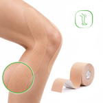 Tejp, taśma elastyczna do kinesiotapingu 5cm×5m - Beżowa Strong | Habys