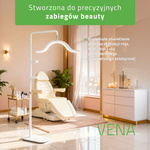 Lampa kosmetyczna LED 45W VENA do stylizacji rzęs, brwi i makijażu permanentnego