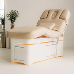 Vellia Beige – elektryczna leżanka SPA z podgrzewaniem i 4 silnikami | Habys | 3 lata gwarancji