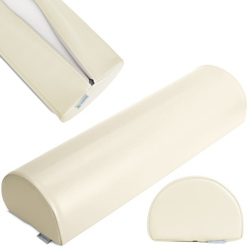 Półwałek do masażu pod stopy lub pod kolano - 60x18x12 (tapicerka Satin Comfort)