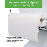 Fotel kosmetyczny z regulacją elektryczną Selia PRO 4, White - 4 silniki