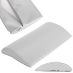 Półwałek lędźwiowy do masażu - 40x25x5 (tapicerka Satin Comfort)