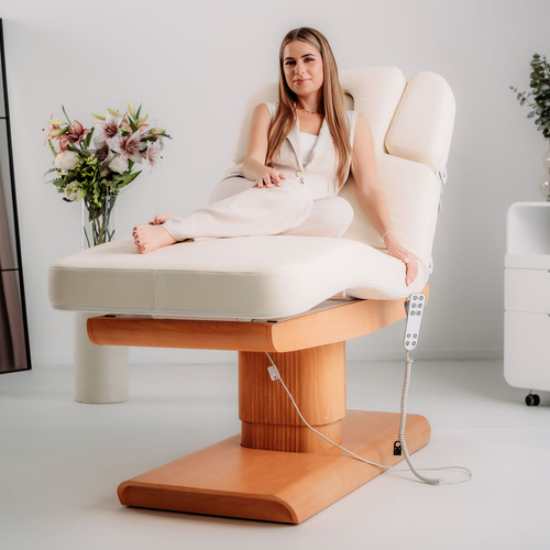 Solana – elektryczna leżanka SPA z podgrzewaniem i podłokietnikami | Habys