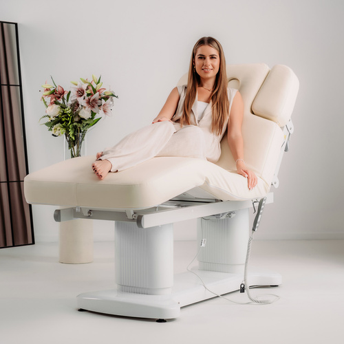 Lumina Plus – elektryczna leżanka SPA z 4 silnikami i pamięcią pozycji | Habys