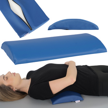 Półwałek lędźwiowy do masażu - 40x25x5 (tapicerka Comfy Base)