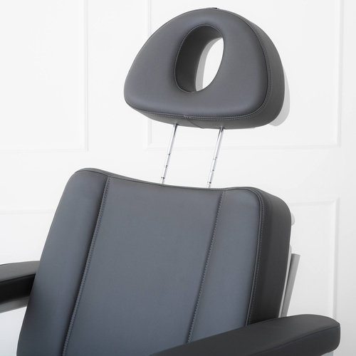 Evia One Graphite - fotel kosmetyczny elektryczny do zabiegów podologicznych na stabilnej kolumnie | 3 lata gwarancji