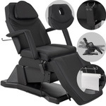 Fotel kosmetyczny, elektryczny Laris Black - 1 silnik
