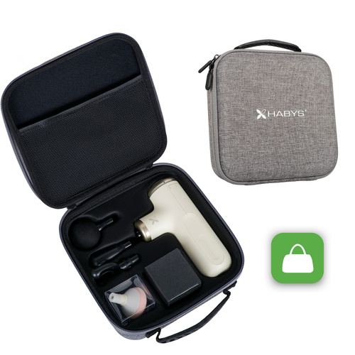 Pistolet do masażu Masażer wibracyjny Massage gun Pulse Mini - Ivory