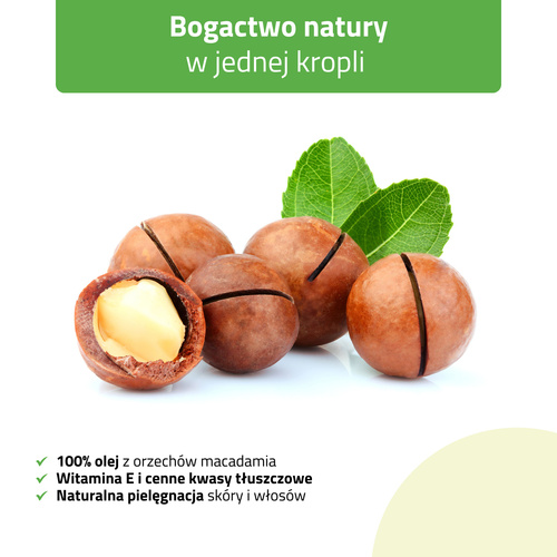 Olejek do masażu Daily Spa Nature Silky Macadamia HABYS 500 ml