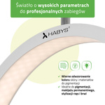 Lampa kosmetyczna LED 45W VENA do stylizacji rzęs, brwi i makijażu permanentnego