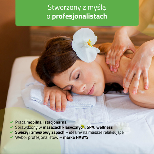 Olejek do masażu Daily Spa Jasmine Vanilla HABYS 5L 