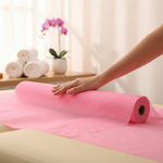 Podkład flizelinowy w rolce 60 cm x 50 m – różowy