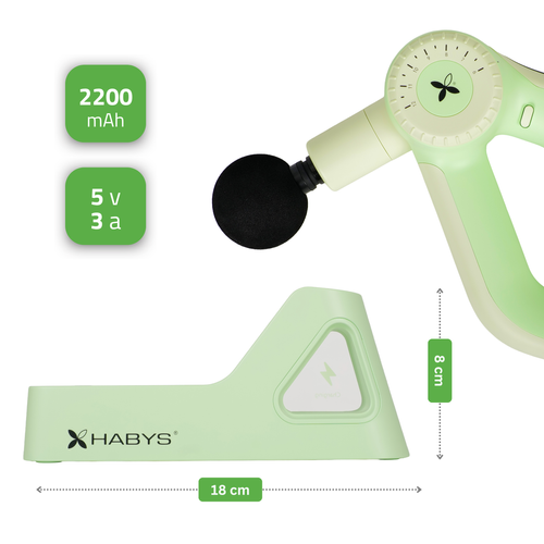 Baza ładująca do masażera Pro Therapy Go Green | Habys
