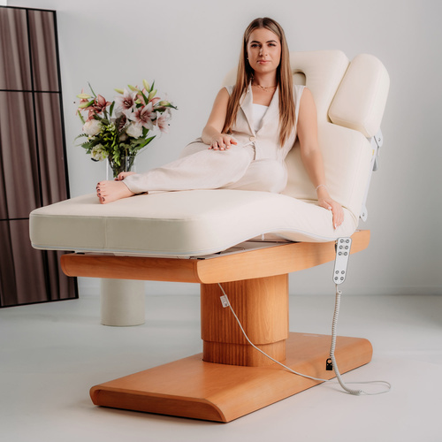 Solana – elektryczna leżanka SPA z podgrzewaniem i podłokietnikami | Habys