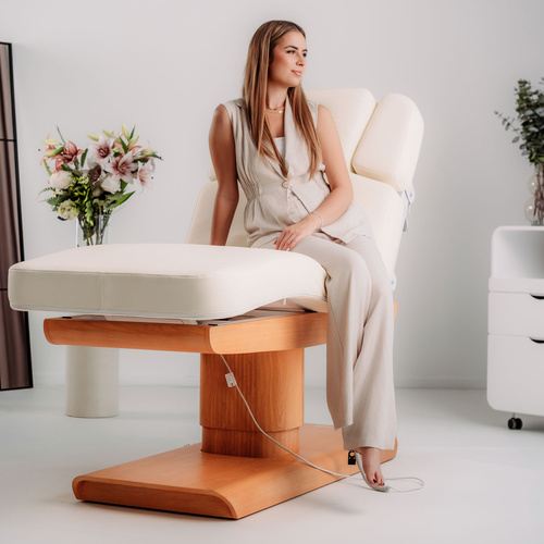 Solana – elektryczna leżanka SPA z podgrzewaniem i podłokietnikami | Habys