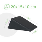 Klin do masażu - 20x15x10 (tapicerka Comfy Base)