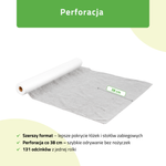 Podkład flizelinowy w rolce 70 cm x 50 m – biały
