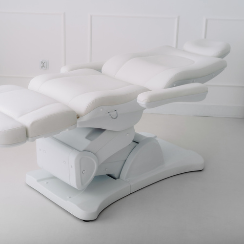 Elektryczny fotel kosmetyczny Sorina PRO 5 White z kołyską - 5 silników