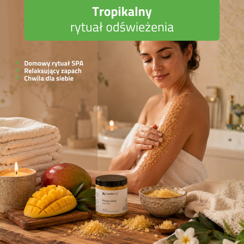 Peeling cukrowy Daily Spa Mango Glow HABYS 250 ml 