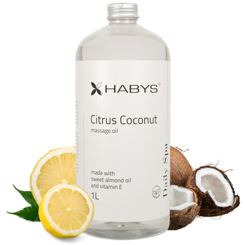 Olejek do masażu Daily Spa Citrus Coconut HABYS 1L