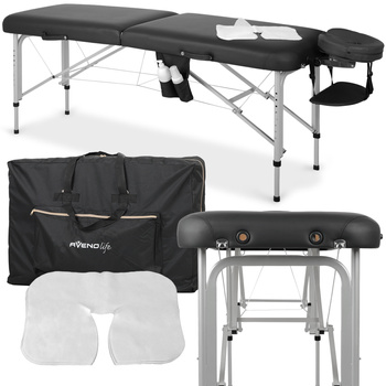 Stół do masażu Vera 60 cm – czarny